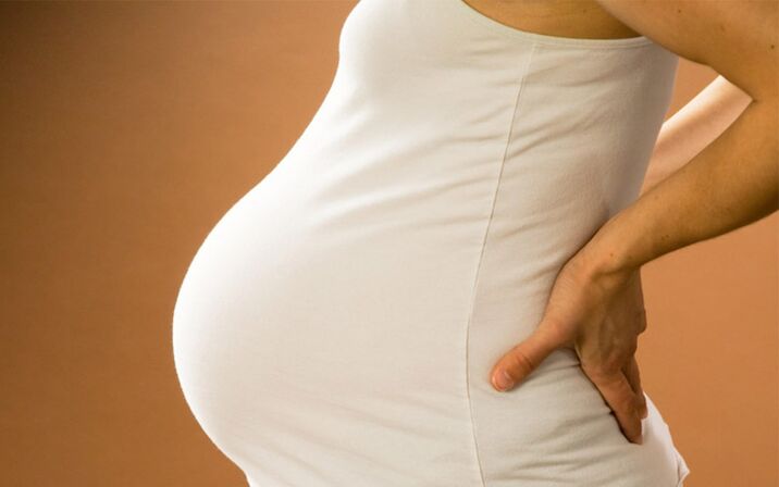 Maux de dos pendant la grossesse