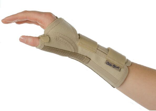 Corset pour le poignet pour l'arthrose
